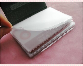 2piecs-20pages good quality card holder(organizer) for Card organizing wallet purse bag making
