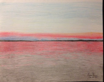 Reflection (Original Hand Drawn)