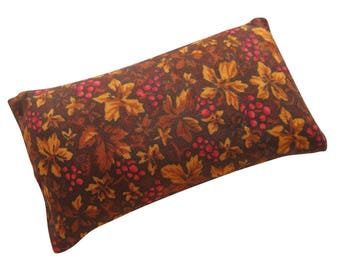 Autumn Leaves Pincushion filled with Emery Sand