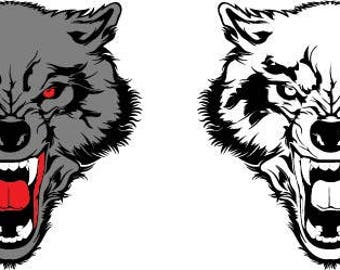 Vector Wolf HEAD, svg, dxf, eps, jpg, Download files, Digital, graphical