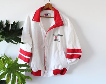 Vintage Red/White Letterman Jacket Inspired
