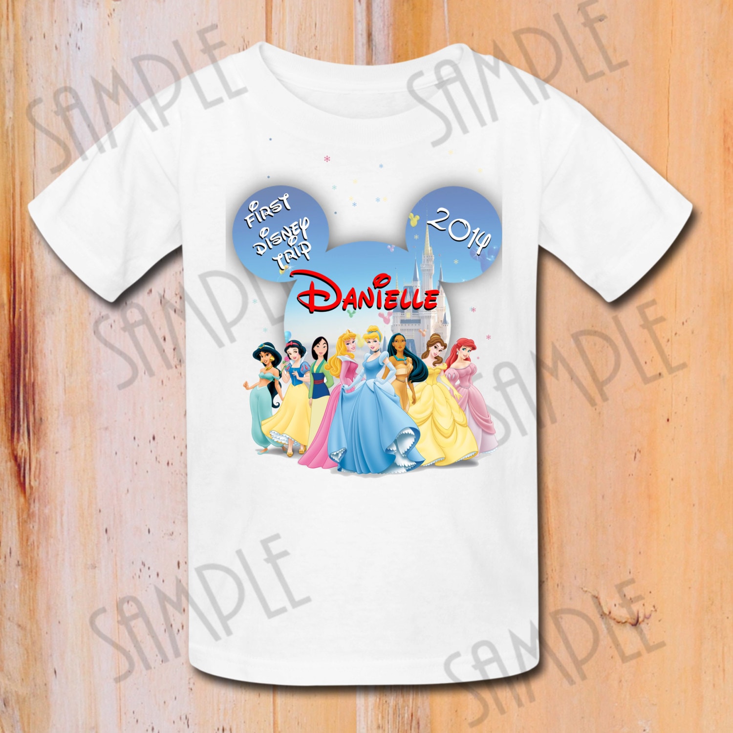 T-shirt Disney Trip Iron On Transfer Printable First Disney