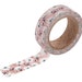 19 soft flower Washi tape- pink floral washi-craft supplies-card making- party supplies-planner stickers-weddings-Love My Tapes-Dailylike