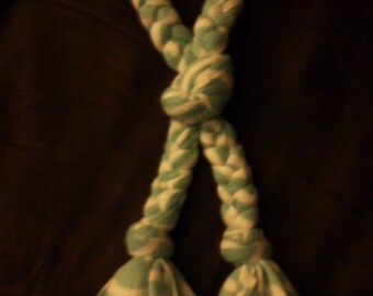 Large Dog Rope toy with loop and big knot.