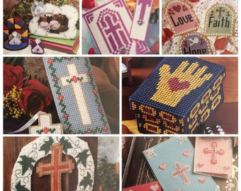 PDF 7 Plastic Canvas Faith Hope And Charity Set