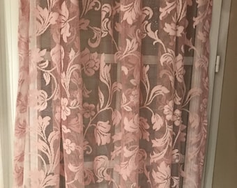 Sheer pink height custom 265 cm maximum