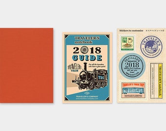 Traveler's Notebook 2018 Dated Refill Monthly Passport