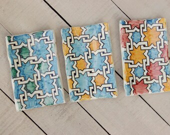 Regalos personalizado de boda, detalle ideal boda, platos artesanales, cerámica marroquí, detalles único para boda, jaboneras, idea regalo