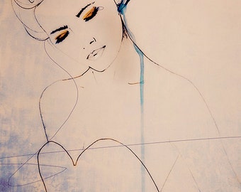 Abstractions Aside - Fashion Illustration Art Print