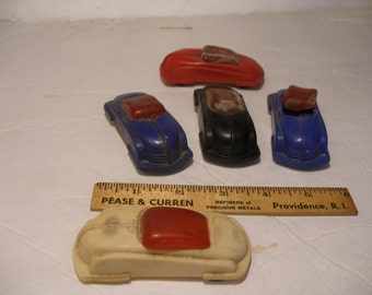 D.B. Hard Plastic Cars (set of 5)