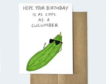 Funny Birthday Card Friend Birthday Card Birthday Card For
