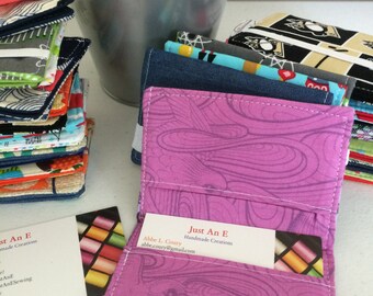 Card Wallet, Gift Card Holder, Business Card Holder, Business Card Wallet, Shopper Card Wallet
