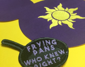 Rapunzel, Flynn Ryder, Tangled: Frying Pan Patch