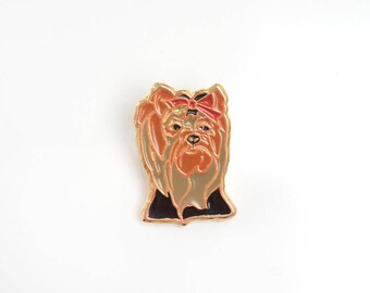Pekingese, dog enamel pin, dog lapel pin, kawaii dog pin, enamel pin, lapel pin, dog enamel badge, pin collector, pet lapel pin,