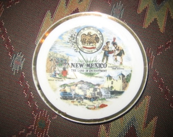 New Mexico Land of Enchantment Small Collector/Souvenir Plate