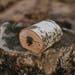 WOODEN BOX - log Box - ring box - 40
