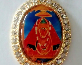 hindu goddess ashapura/kali pendant