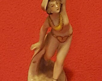Art Deco Dancing Girl Figurine