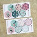 BLOOMING BIRTHDAY Mission Board Hexagons: Planner Stickers | Bound - A5 - Quarterly | inkWELL Press Planners | LucKaty |
