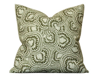 Tilton Fenwick Jax Pillow Cover in Green