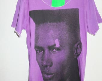 80's New Wave Grape Purple T Shirt