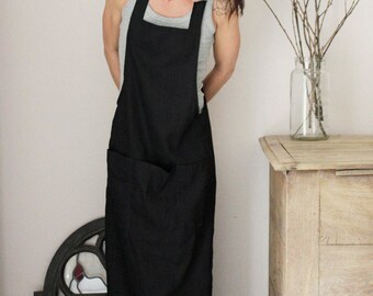 Linen pinafore dress, Dungaree dress, Maxi dress, Jumper dress, Maternity wear