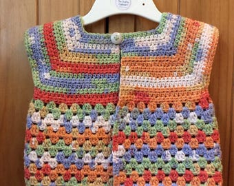 Crochet summer cardigan
