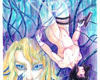 Ghost in the Shell Print 9x12.