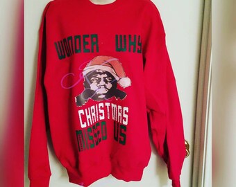 Biggie Christmas Sweatshirt