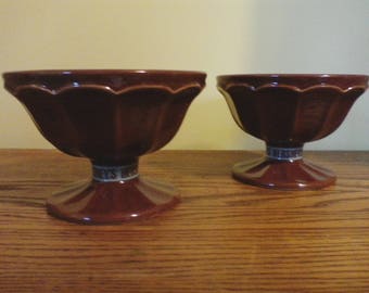 1980's Hershey Sundae Bowls