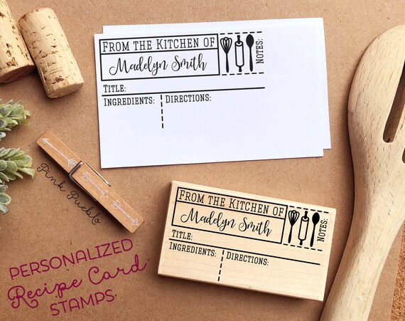 recipe cards 5x7
