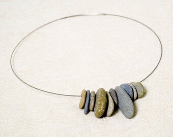 River Rock cable necklace