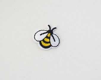 Little Bee Bug Insect Embroidered Iron On Applique Patches DIY