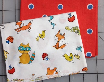 Dena Designs - Fox Playground - Set of 2 Fat Quarter cuts - #44