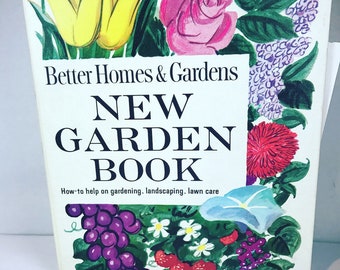 Vintage Better Homes and Gardens New Garden Flower Book