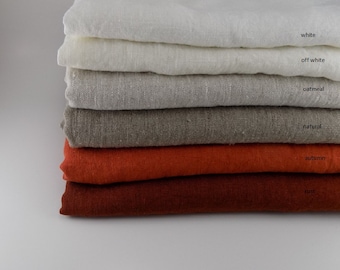 Handmade Linen Throw / Blanket / Canvas Weight