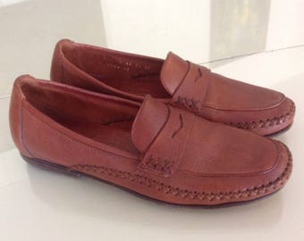 Vintage Cole Haan Tan Loafers