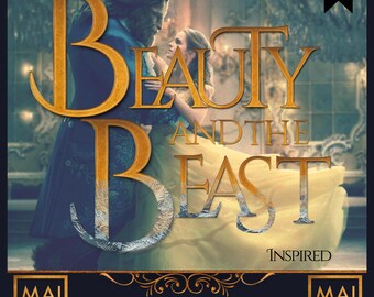 Beauty and the Beast alphabet, Beauty and the beast clip art, Beauty and the beast letters, alphabet letters. instant download