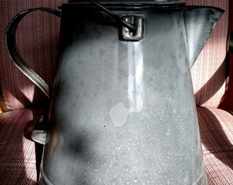 3 Qt. Graniteware Coffee boiler