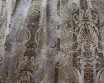 17 Beautiful gold patterned upholstery fabric