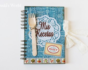 Cookbook, vintage, recipe booklet, Recipes, cookbook, Recipe book, fork