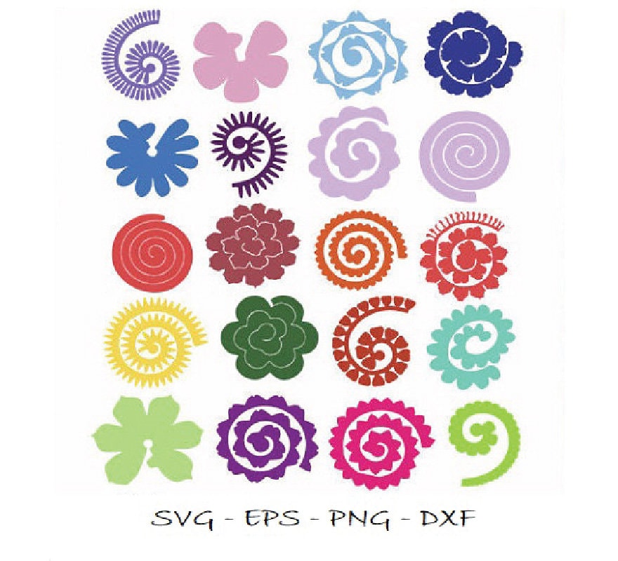 Free Free 305 Svg Files Rose Rolled Flower Svg SVG PNG EPS DXF File