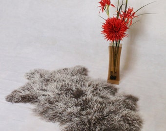 Sheepskin Rug Genuine Tibetan Single Pelt | Chair Cover | Scandinavian Style