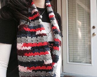 Handmade winter scarf