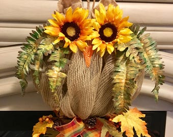 Fall wreath,Fall wreaths for front door,Fall Owl wreath,Fall burlap wreath