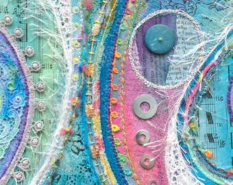 WoW! : framed textile art
