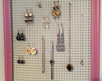 Wall Mounted Jewelry Organizer