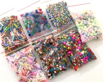 assortment 105GR seed bead MIX varieties