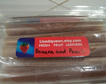Banana and Peach Fruit Leather-SIMPLY THE BEST-