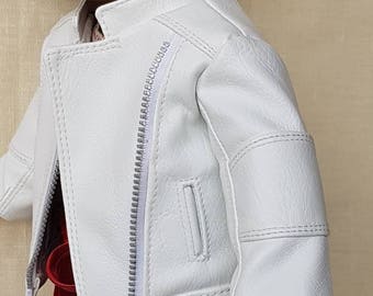 Motojacket for 18 inch doll such as American Girl.